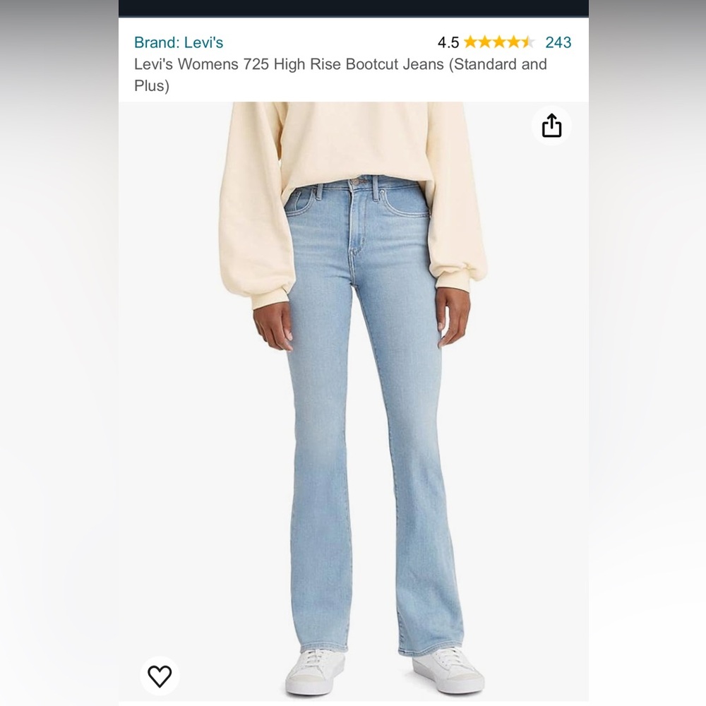 Levi’s 725 bootcut jeans